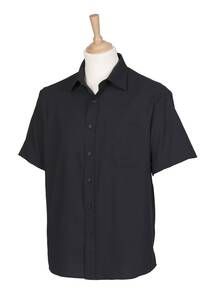 Henbury HB595 - Chemise à manches courtes Homme Noir