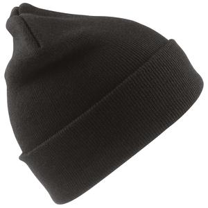 Result Winter Essentials RC029 - Bonnet de ski en laine Noir