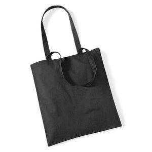Westford mill WM101 - Tote Bag en coton Noir