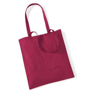 Westford mill WM101 - Tote Bag en coton Canneberge