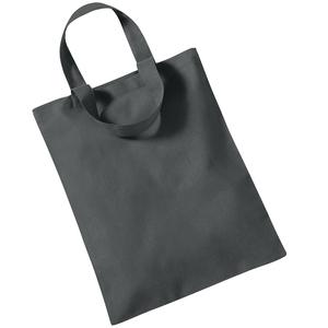Westford mill WM104 - Tote Bag Anses courtes Graphite Grey