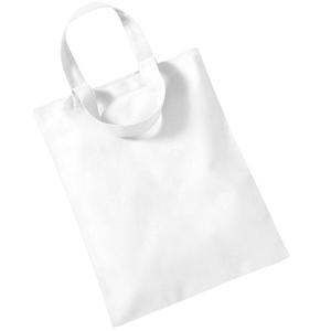 Westford mill WM104 - Tote Bag Anses courtes Blanc