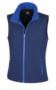 Result R232F - Gilet Polaire sans Manche Femme Navy/ Royal