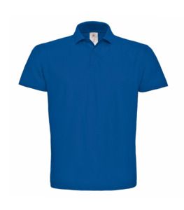 B&C BCID1 - Polo Homme Manches Courtes Bleu Royal