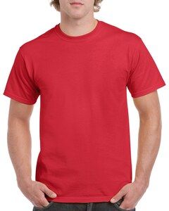 Gildan GN180 - Tee shirt pour Adulte en Coton Lourd Rouge