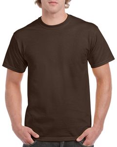 Gildan GN180 - Tee shirt pour Adulte en Coton Lourd Chocolat Foncé