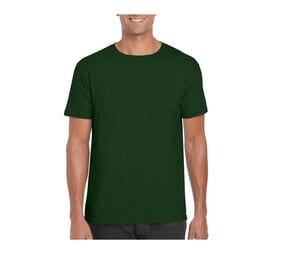 Gildan GN640 T-shirt Manches Courtes Homme Vert Forêt