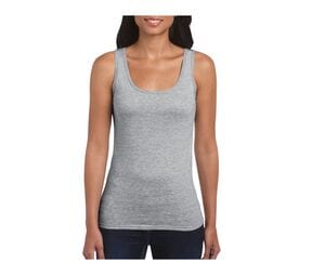 Gildan GN642 - Débardeur Femme 100% Coton Gris Athlétique