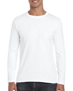 Gildan GN644 - T-Shirt Manches Longues Homme Blanc