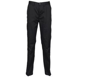 Henbury HY640 - Pantalon sans Pince Homme Jambes Droites Noir