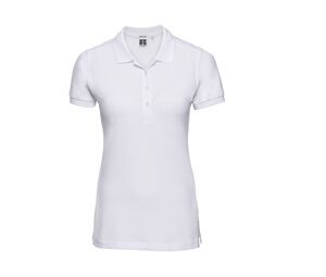 Russell JZ565 - Polo Femme Coton Blanc