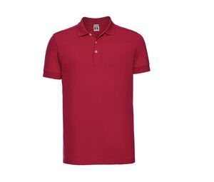 Russell JZ566 - Polo Homme en Coton Classic Red