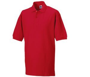 Russell JZ569 - Polo Piqué Homme 100% Coton Classic Red