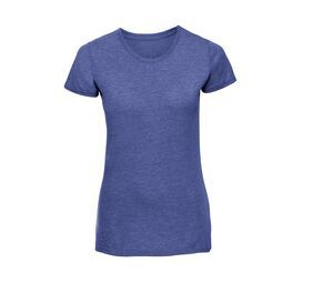 Russell JZ65F - Tee-Shirt Femme Manches Courtes HD Blue Marl