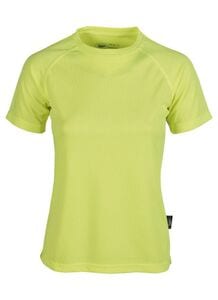 Pen Duick PK141 - Tee Shirt Sport Femme Fluorescent Green