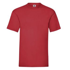 Fruit of the Loom Original SC220 - Tee Shirt Col Rond Homme Rouge