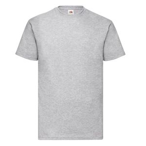 Fruit of the Loom Original SC220 - Tee Shirt Col Rond Homme Heather Grey