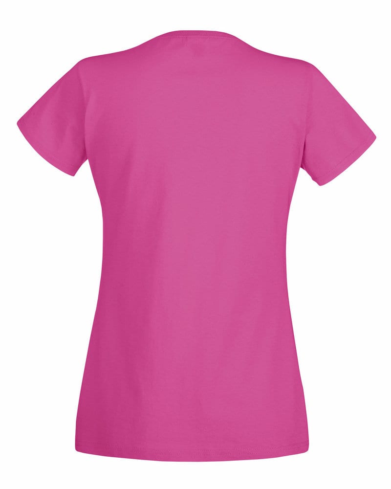 Fruit of the Loom SC600 - T-Shirt Femme Coton Lady-Fit