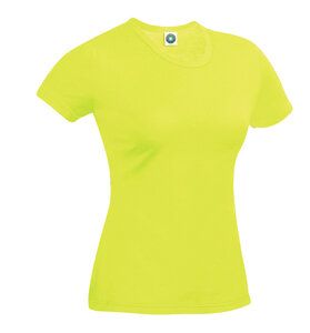 Starworld SW404 - Tee-Shirt Femme Performance Fluorescent Yellow