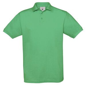 B&C BC410 - Polo Homme Coton Safran Vert Kelly