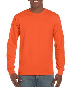 Gildan GN186 - T-Shirt Manches Longues Homme Ultra-T Orange