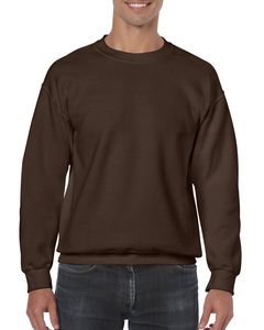 Gildan GN910 - Sweat Col Rond Homme Chocolat Foncé