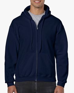 Gildan GN960 - Sweat Capuche Homme Grand Zip Marine