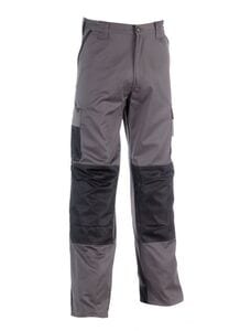 Herock HK002 - Pantalon de Travail Homme Multi-Poches Grey/Black