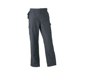 Russell JZ015 - Pantalon De Travail Homme Pro Milti-Poches Convoy Grey