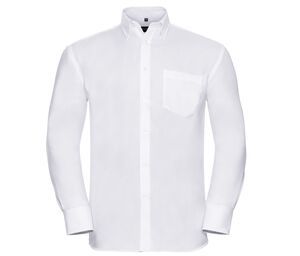 Russell Collection JZ956 - Chemise Sans Repassage Homme Blanc