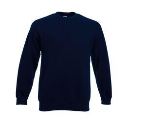 Fruit of the Loom SC250 - Sweatshirt Manches Droites Deep Navy