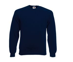 Fruit of the Loom SC260 - Pull à Manches Raglan Homme Deep Navy