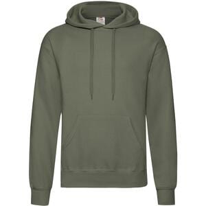 Fruit of the Loom SC270 - Sweat Shirt Capuche Homme Coton Classic Olive