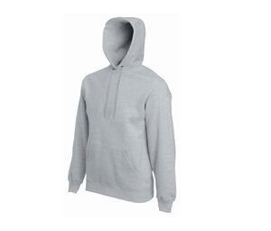 Fruit of the Loom SC270 - Sweat Shirt Capuche Homme Coton Heather Grey