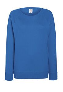 Fruit of the Loom SC361 - Sweat Femme Manches Longues Coton Bleu Royal