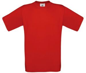 B&C BC151 - Tee-Shirt Enfant 100% Coton Rouge