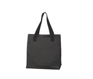 Black&Match BM900 - Shopping Bag Anses Contrastées Black/Black