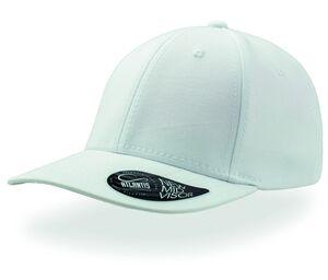 Atlantis AT030 - Casquette Pitcher Visière Mid Visor Blanc