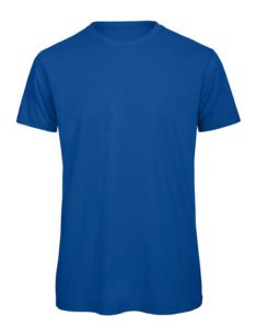 B&C BC042 - Tee Shirt Homme Coton Bio Bleu Royal