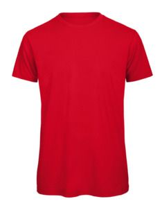 B&C BC042 - Tee Shirt Homme Coton Bio Rouge