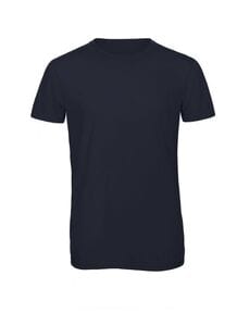 B&C BC055 - Tee-Shirt Col Rond Homme Manches Courtes Navy