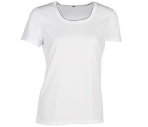 Sans Étiquette SE101 - Tee-Shirt Respirant Femme Blanc