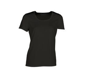 Sans Étiquette SE101 - Tee-Shirt Respirant Femme Noir