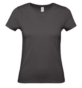 B&C BC02T - Tee-Shirt Femme 100% Coton Used Black