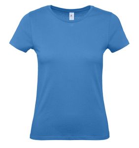 B&C BC02T - Tee-Shirt Femme 100% Coton Azure
