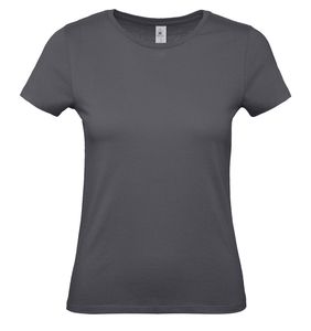 B&C BC02T - Tee-Shirt Femme 100% Coton Dark Grey