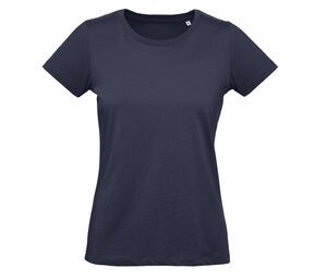 B&C BC049 - Tee-Shirt Femme 100% Coton Bio Urban Navy