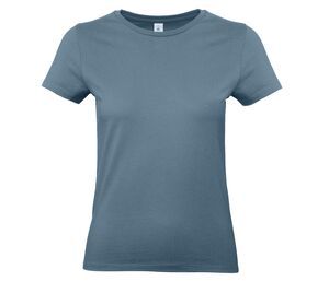 B&C BC04T - Tee Shirt Femmes 100% Coton Stone Blue