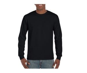 Gildan GN401 - Tee-Shirt Manches Longues Homme Noir