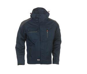 Herock HK145 - Veste de Travail Multi-Poches Respirante Imperméable Navy